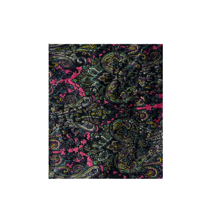 Burnout Stretch Velvet Fabric Multicolor