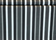 Sunbrella Shade Solution Dyed Acrylic Fabric - Black Vertical Stripes, 47" Width (By The Yard)