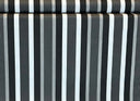 Sunbrella Shade Solution Dyed Acrylic Fabric - Black Vertical Stripes, 47" Width (By The Yard)