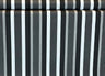 Sunbrella Shade Solution Dyed Acrylic Fabric - Black Vertical Stripes, 47" Width (By The Yard)