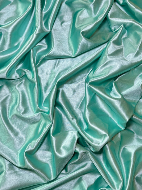 Shiny Nylon Spandex Mint