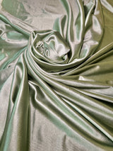 Shiny Nylon Spandex Sage Green
