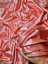 Shiny Nylon Spandex Salmon