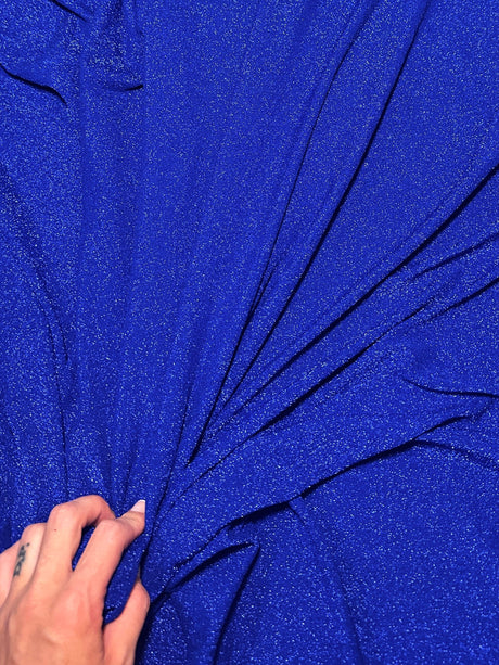 Shiny Metallic Lurex Knit