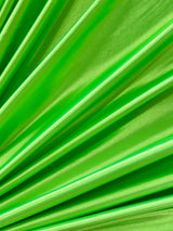 Shiny Nylon Spandex Neon Green
