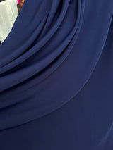 Stretch Crepe Navy