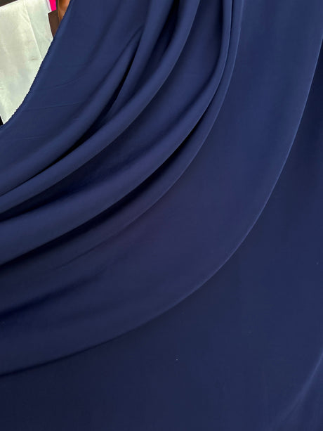 Stretch Crepe Navy