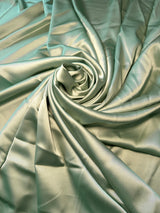 Stretch Crepe Back Satin Mint