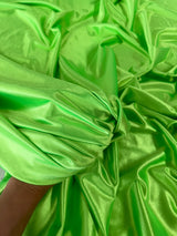 Shiny Nylon Spandex Neon Green