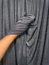 Silver Spandex Lurex Knit