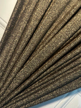 Gold Metallic Lurex Spandex Knit