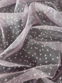 Shimmering Crystal Organza