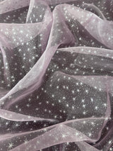 Shimmering Crystal Organza