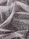 Shimmering Crystal Organza