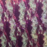 Hologram Foil Fabric Aurora Tie-Dye 60"
