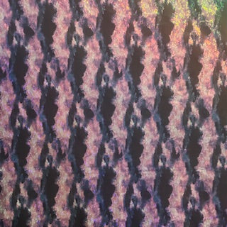 Hologram Foil Fabric Aurora Tie-Dye 60"
