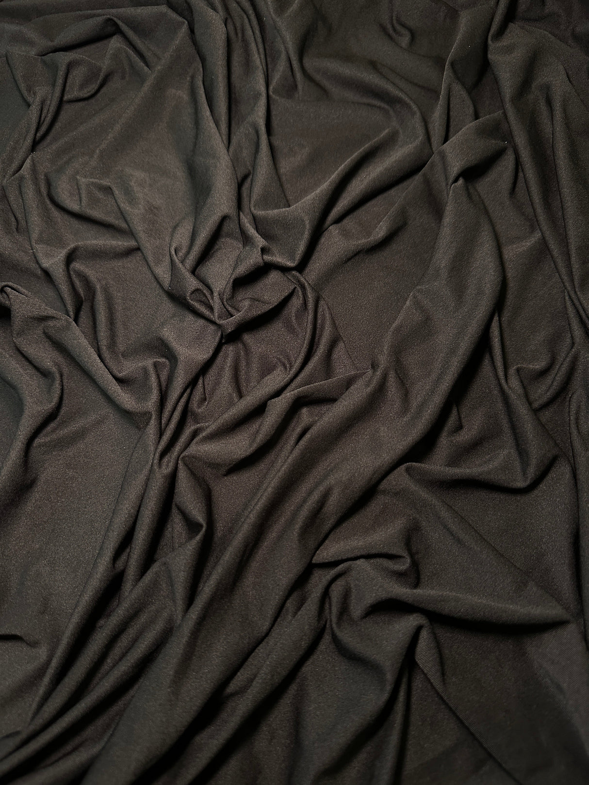 Black 4-Way Stretch Nylon Spandex