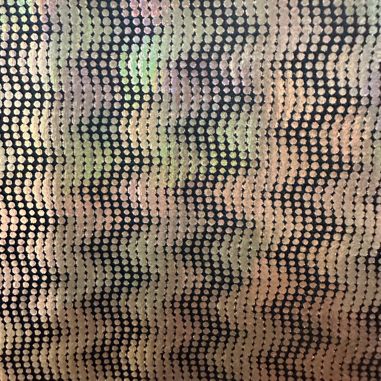 Nylon Spandex Hologram Fabric 4-Way Stretch