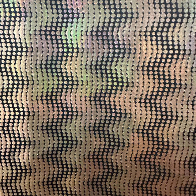 Nylon Spandex Hologram Fabric 4-Way Stretch