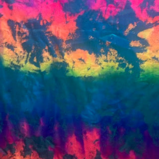 Laser Tie-Dye Hologram 4-Way Stretch Fabric, 60"