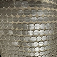 Polyester Mesh Faux Leather Fabric Antique Gold 50"