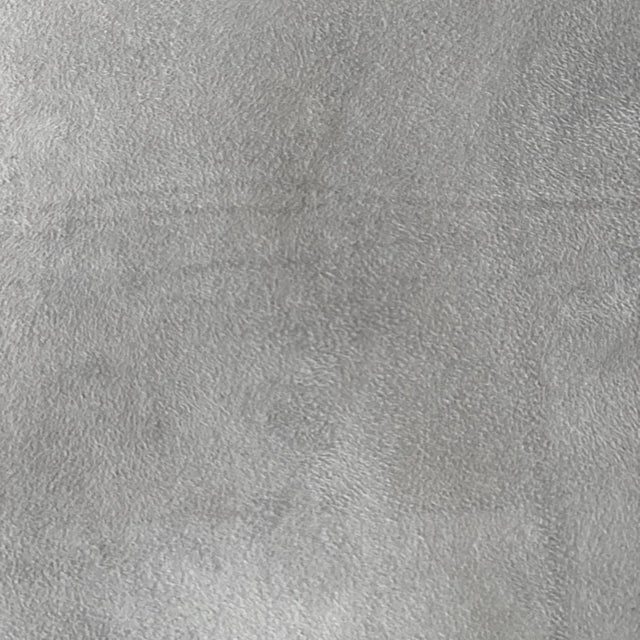 Gray Luxury Stretch Suede Foam Backed Fabric,