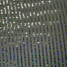 Polyester Spandex Stripe Sequin Fabric Blue Illusion 50"
