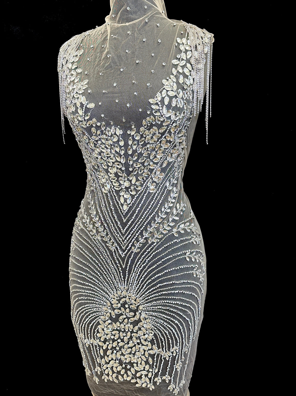 Rhinestone Bodice Applique