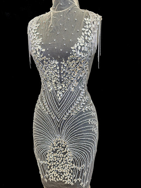 Rhinestone Bodice Applique