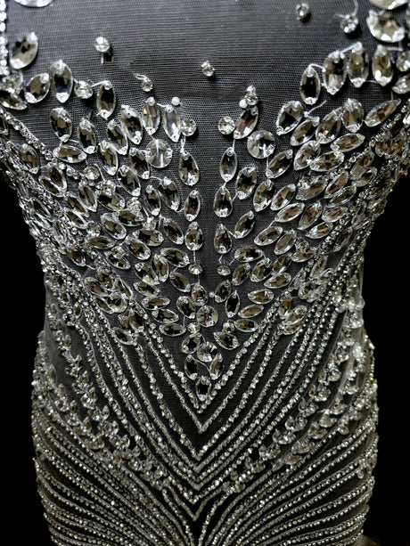 Rhinestone Bodice Applique
