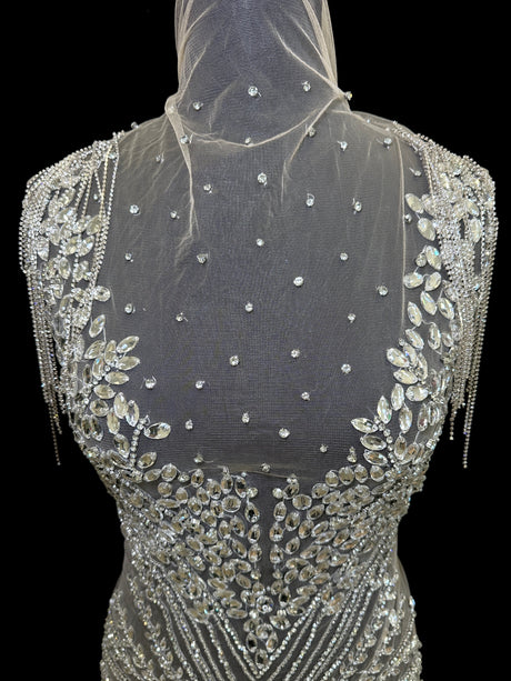 Rhinestone Bodice Applique