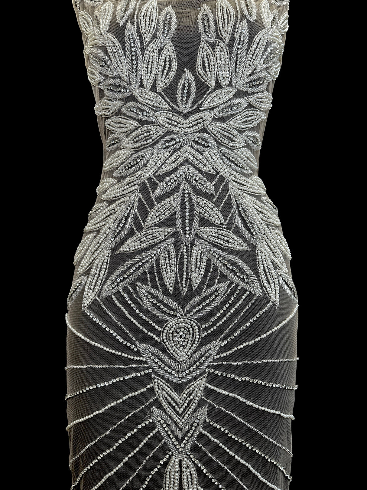 Rhinestone Bodice Applique