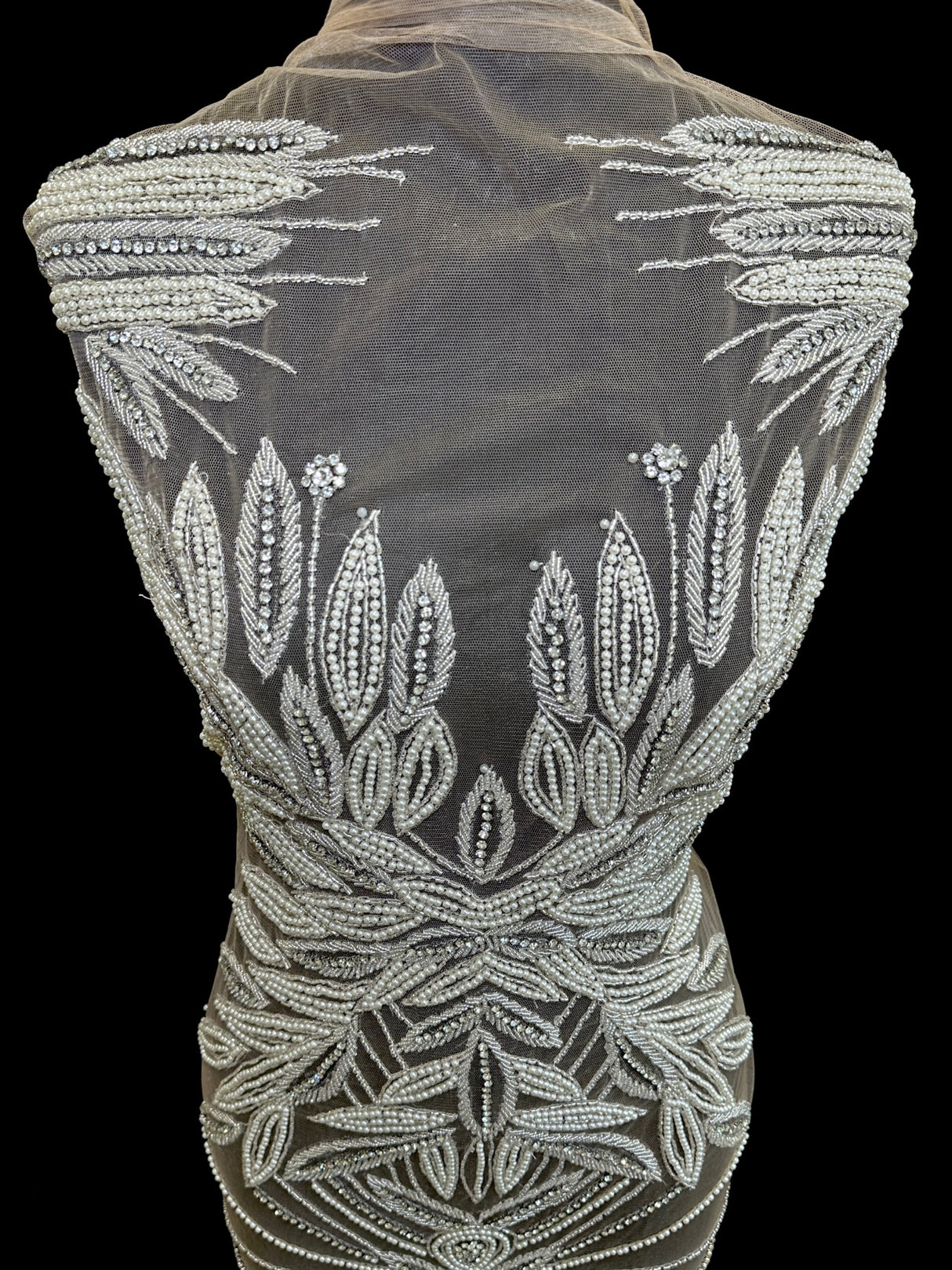 Rhinestone Bodice Applique