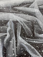 Shimmering Crystal Organza
