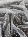 Shimmering Crystal Organza