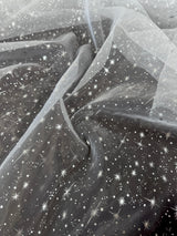 Silver Star Organza