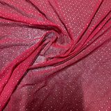 Polyester Spandex Dew Drop Mesh Fabric 50"