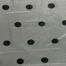 Mesh Fabric Flocked Dot Black 50"