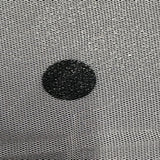 Mesh Fabric Flocked Dot Black 50"