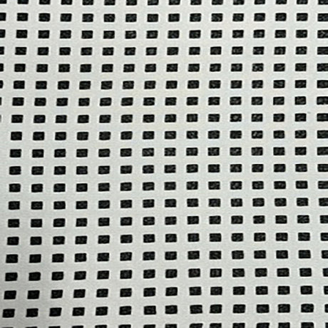 Laser Cut Scuba Fabric White 60"