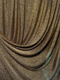 Gold Metallic Lurex Spandex Knit