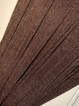 Bronze Copper Stretch Lurex Knit