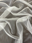 Shimmering Crystal Organza