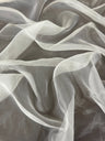 Shimmering Crystal Organza