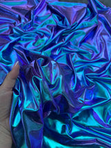 Shiny Coated Spandex Pleather