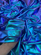 Shiny Coated Spandex Pleather