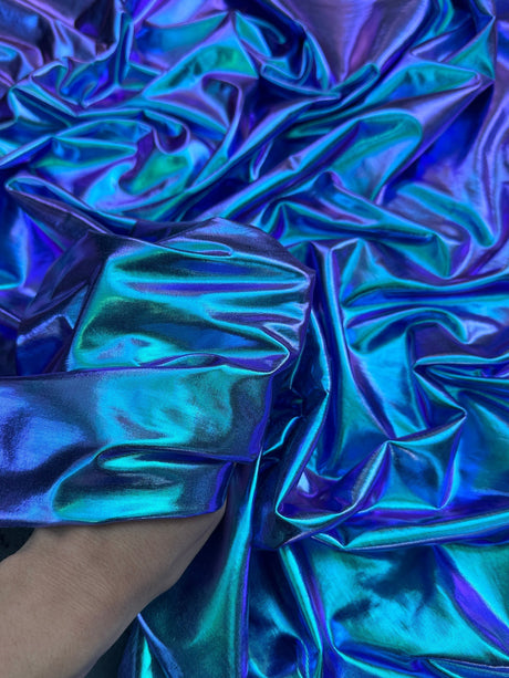 Shiny Coated Spandex Pleather