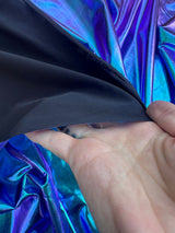 Shiny Coated Spandex Pleather