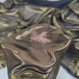Metallic Foil Chiffon Fabric