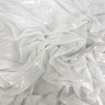 Metallic Foil Chiffon Fabric